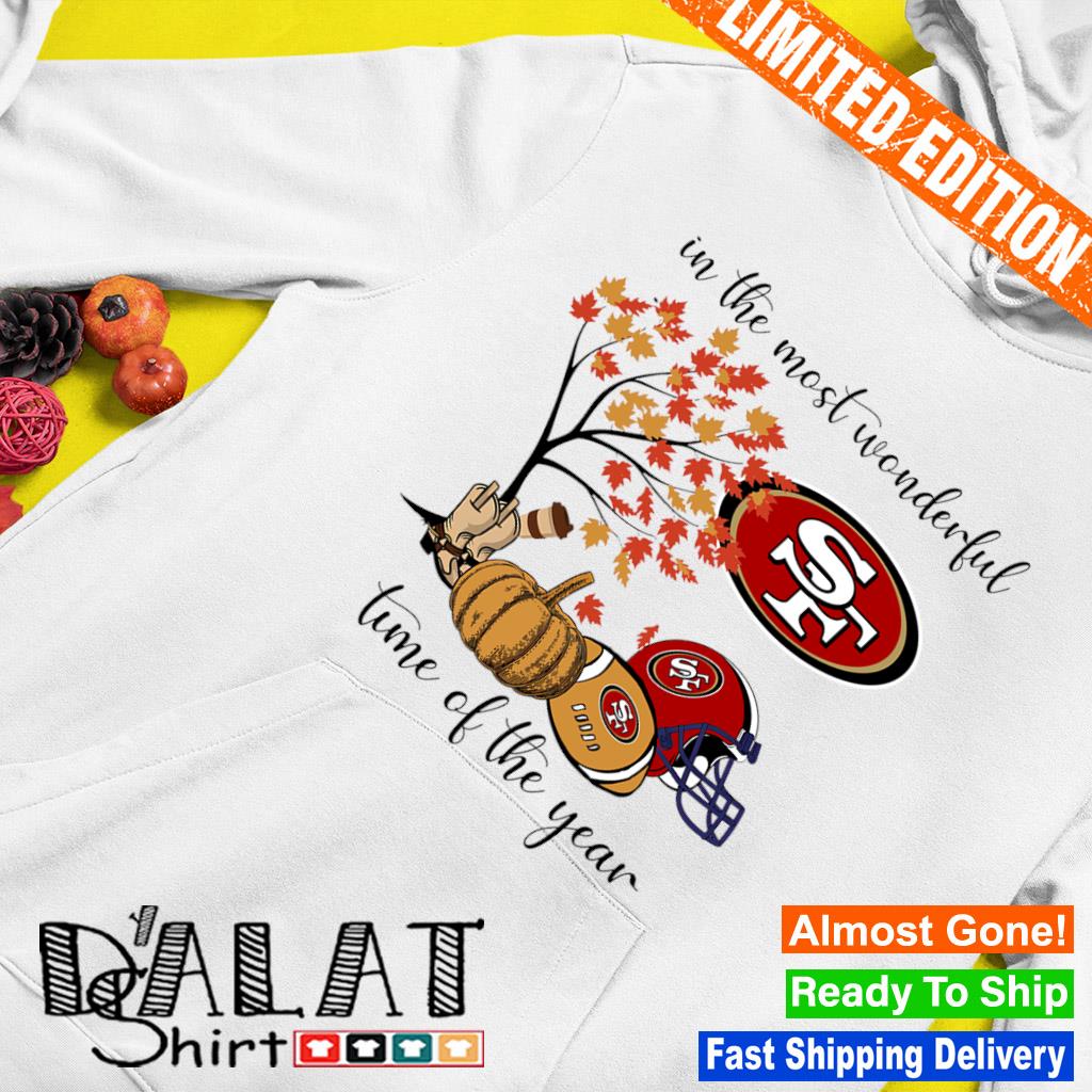 In The Most Wonderful Time Of The Year San Francisco 49Ers Shirt, hoodie,  sweater, long sleeve and tank top