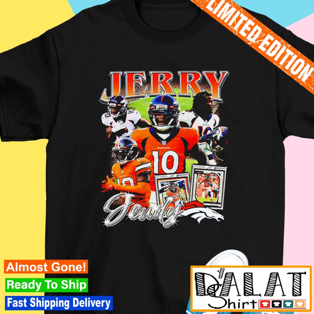 Jerry Jeudy Denver Broncos Vintage Shirt, hoodie, sweater, long sleeve and  tank top