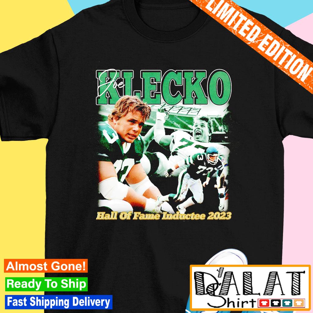 73 Joe Klecko New York Jets 1977 1987 NFL Pro Football Hall Of Fame Class  Of 2023 Signature Unisex T-Shirt - Mugteeco