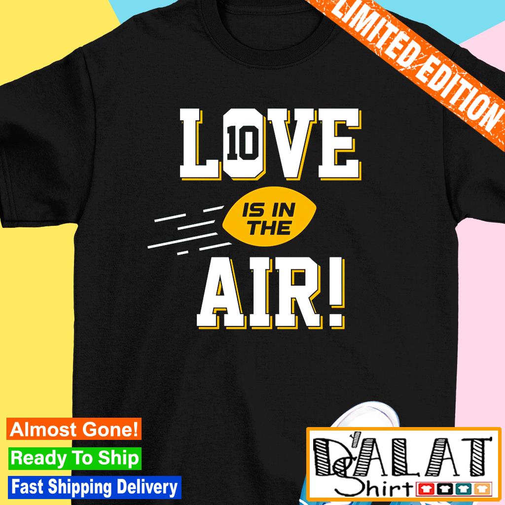 Funny jordan Love is in the air Green Bay Packers shirt, hoodie