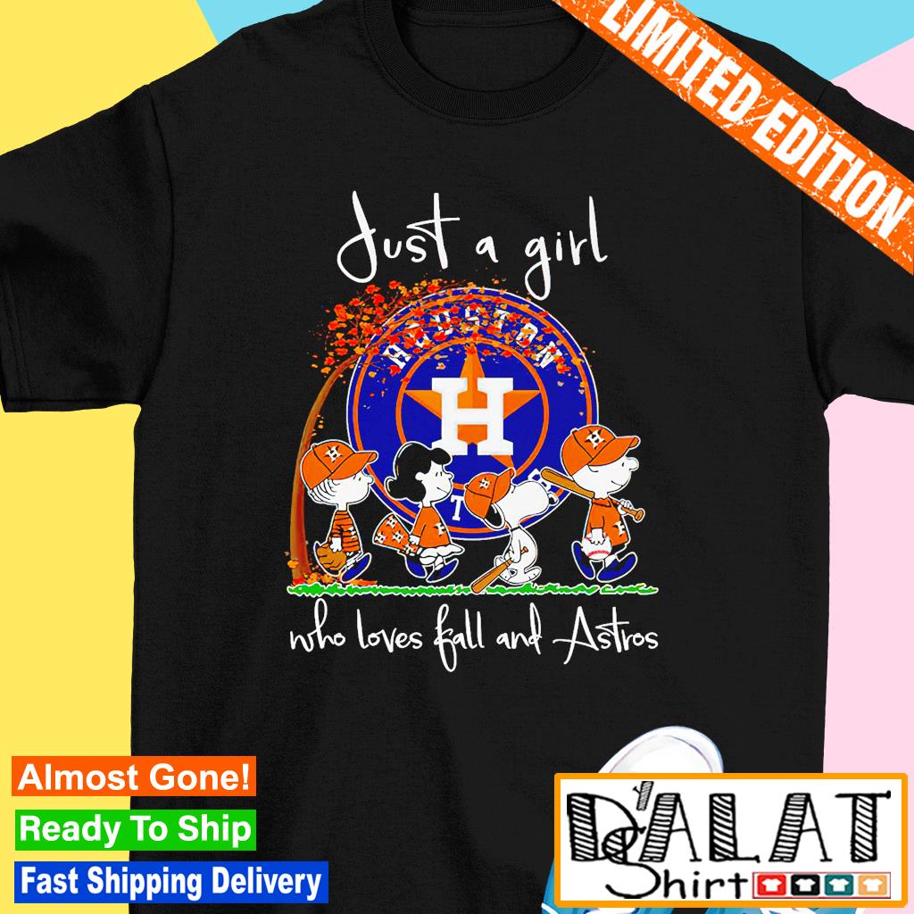 Official Just A Girl Who Loves Fall And Houston Astros 2023 shirt