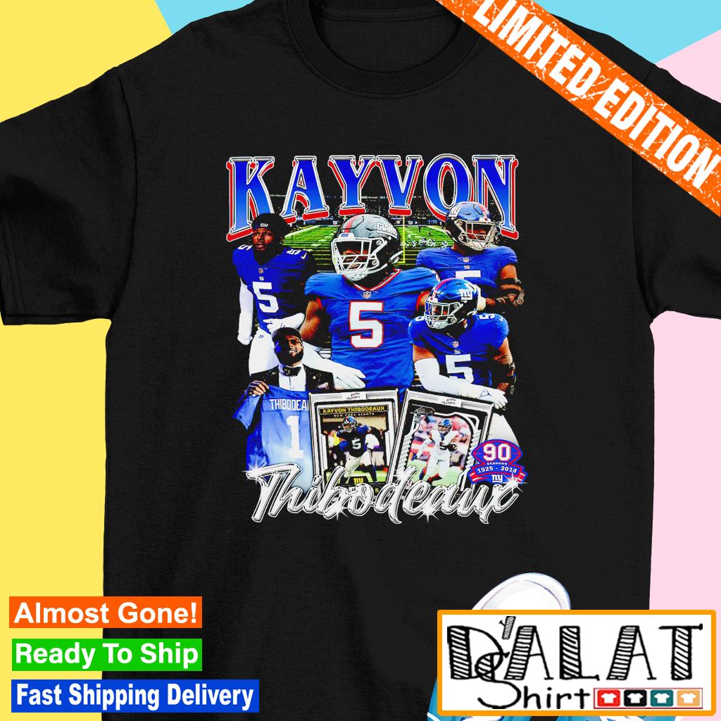 Kayvon Thibodeaux New York Giants 5 shirt, hoodie, sweater, long sleeve and  tank top