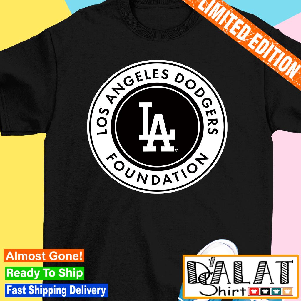 Los Angeles Dodgers circle logo T shirt