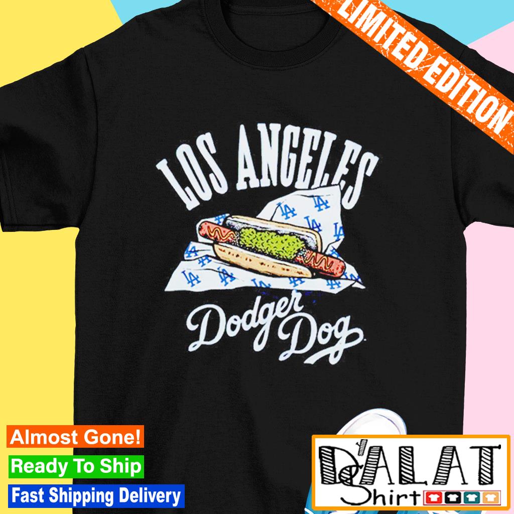 Los Angeles Dodgers Homage Dodger Dogs Hyper Local Tri-Blend T-Shirt - Royal