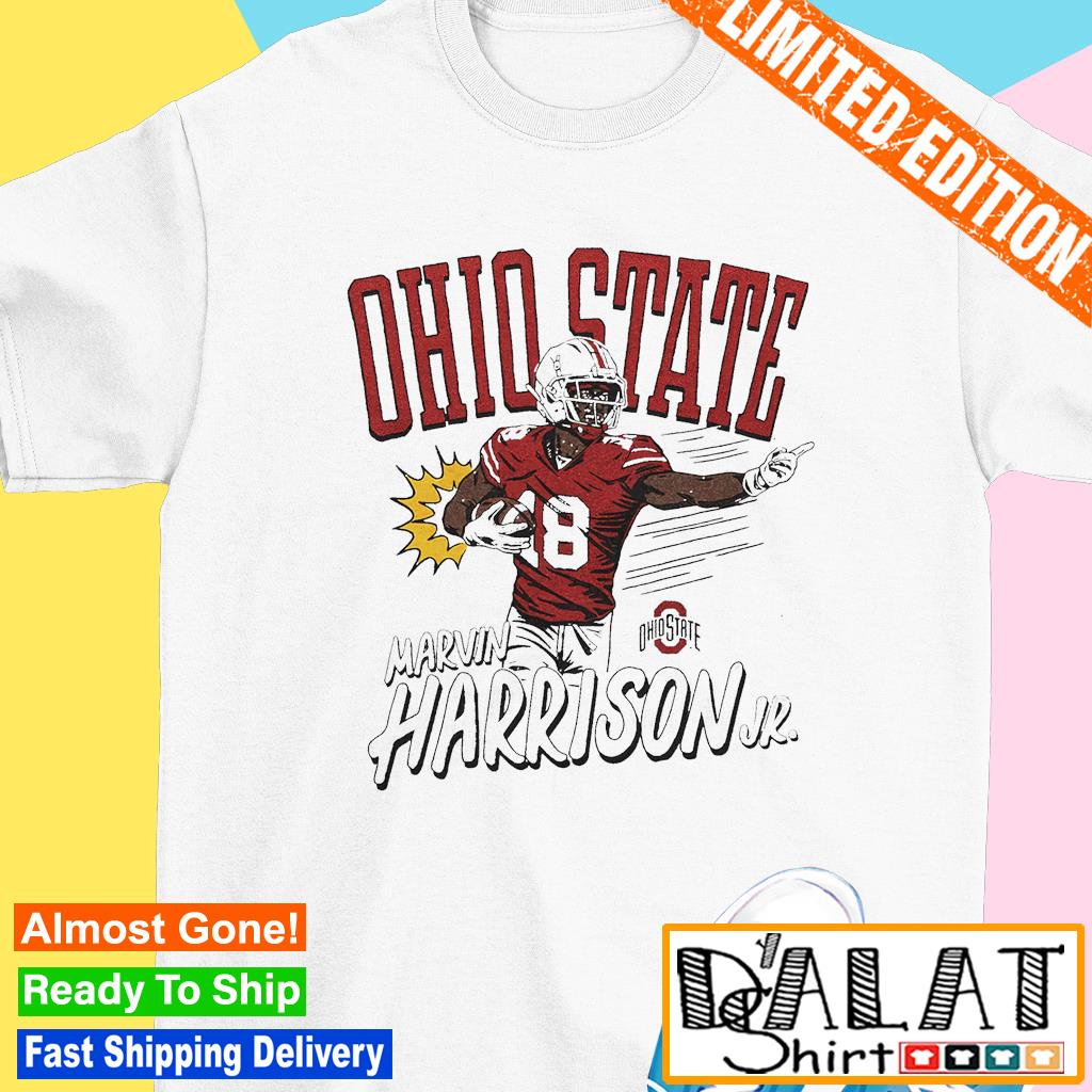 Ohio State Marvin Harrison Jr Shirt - Shibtee Clothing