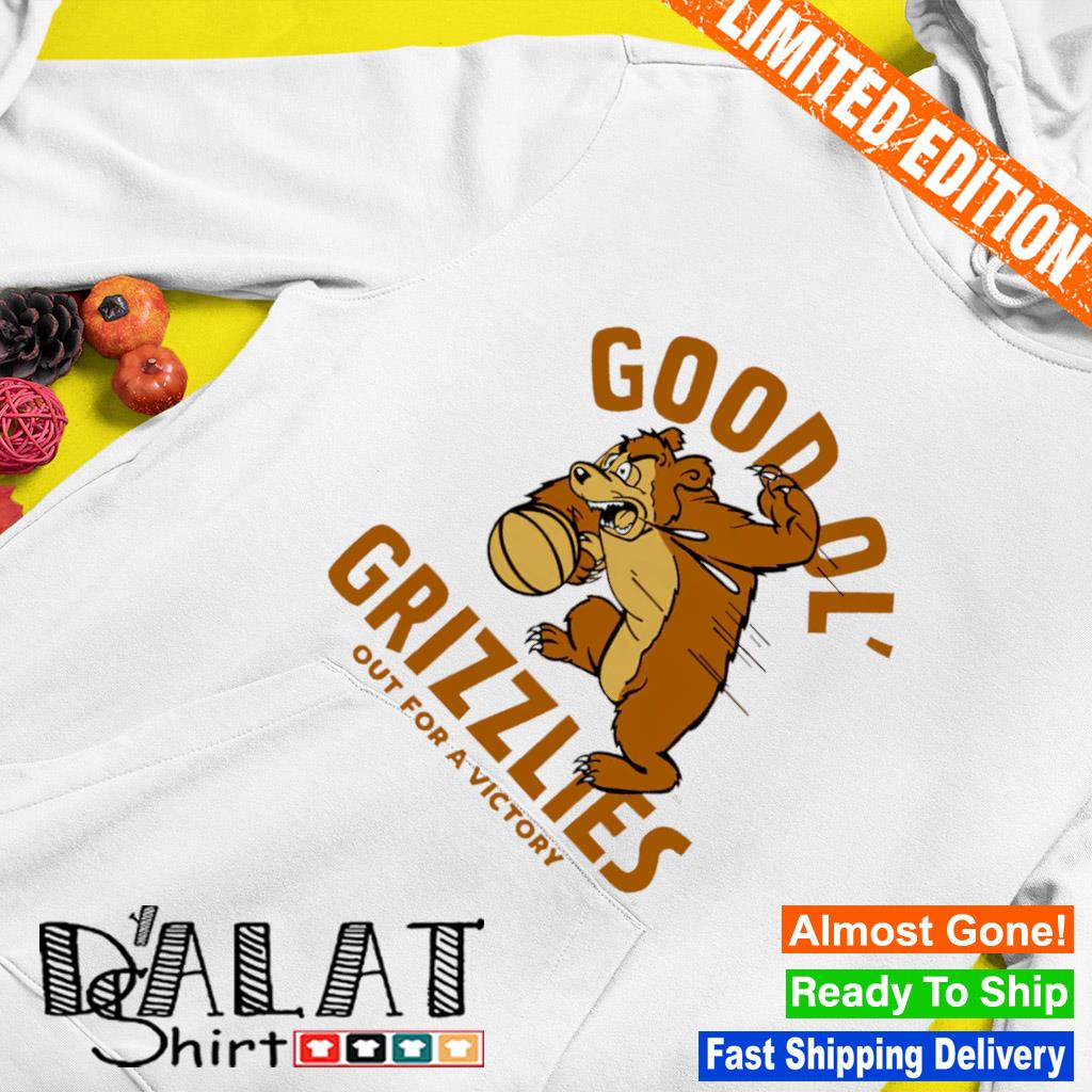 Montana Good Ol Grizzlies Vintage Basketball Out For A Victory t-shirt,  hoodie, longsleeve, sweater