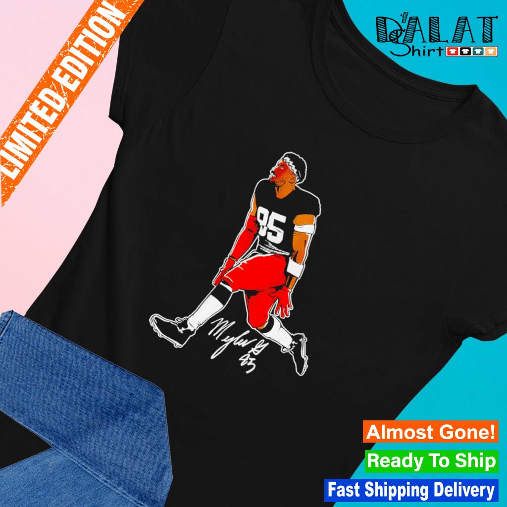 Signature 95 Cleveland browns myles garrett shirt, hoodie, sweater, long  sleeve and tank top