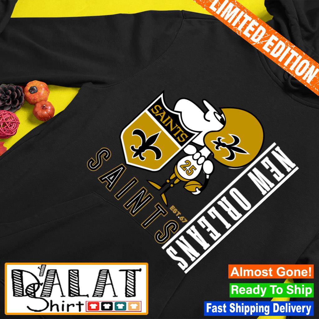 New Orleans Saints mascot logo retro shirt, hoodie, sweater, long sleeve  and tank top