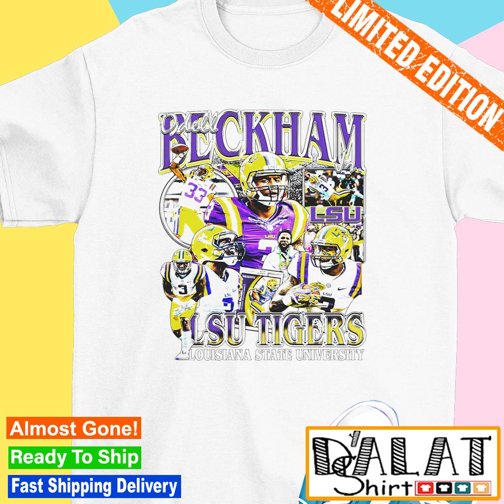 Odell Beckham Jr. LSU Jersey White – Classic Authentics