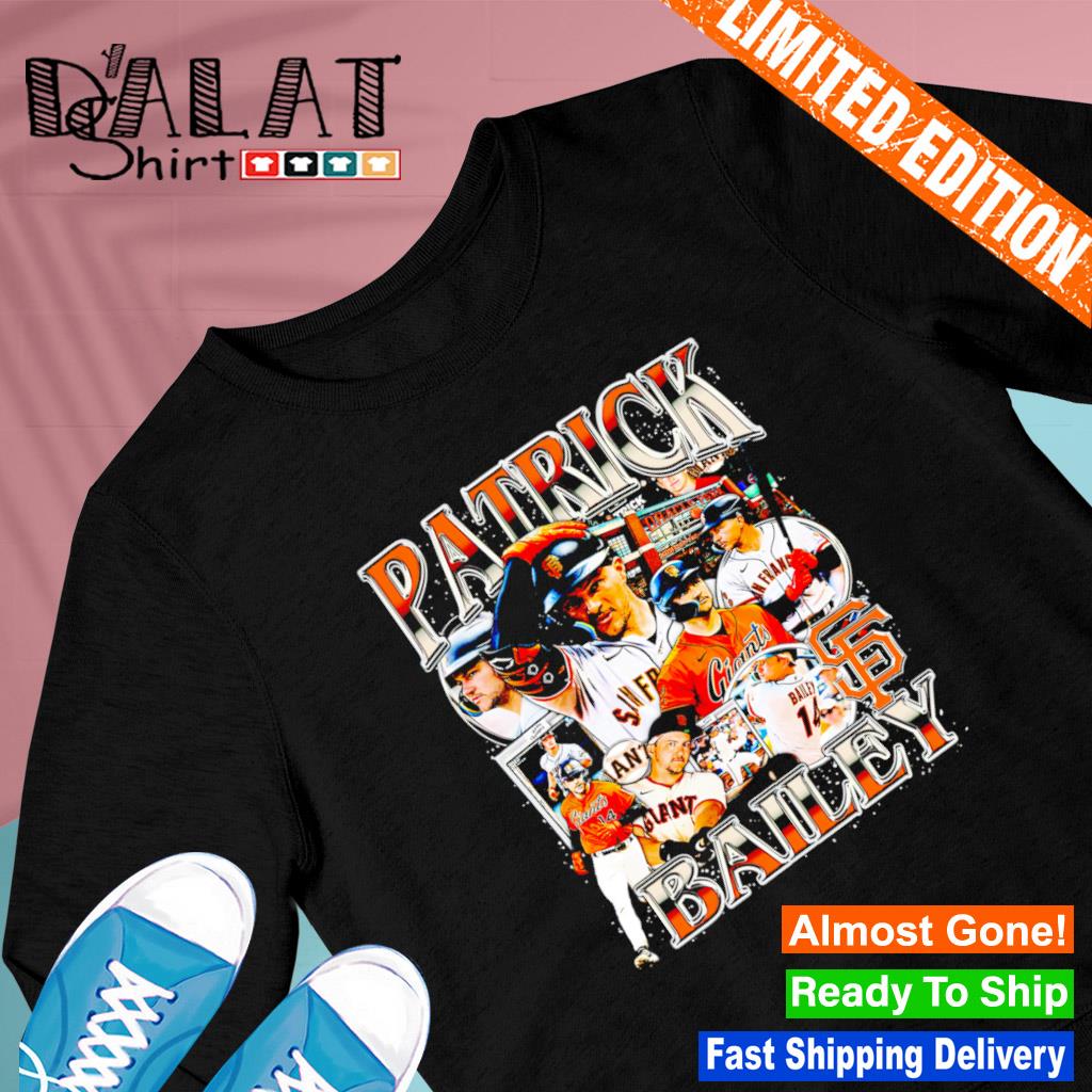 Patrick Bailey 14 San Francisco Giants baseball player Vintage shirt,  hoodie, sweater, long sleeve and tank top