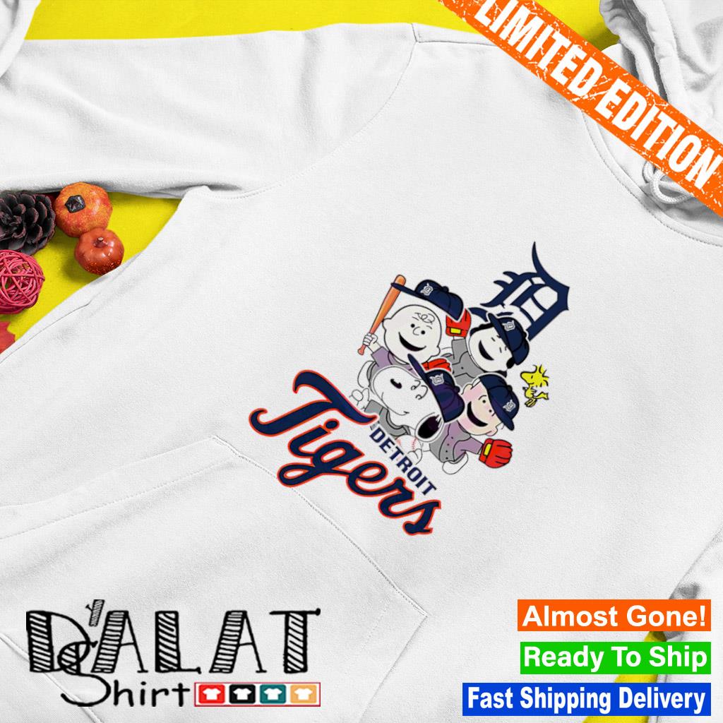 Peanuts MLB Detroit Tigers Snoopy and Friends Shirt, hoodie, sweater, long  sleeve and tank top