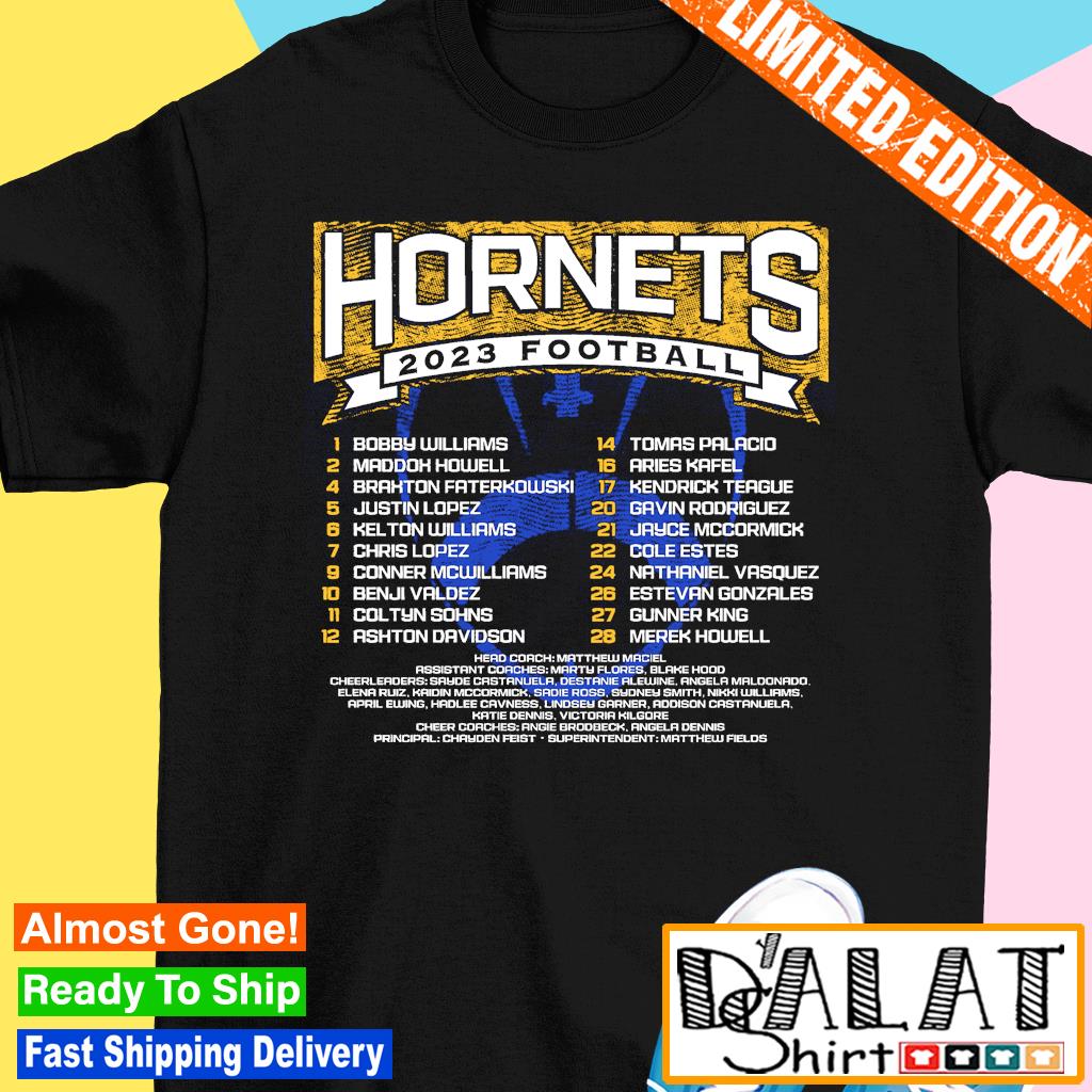 Football shop roster shirt