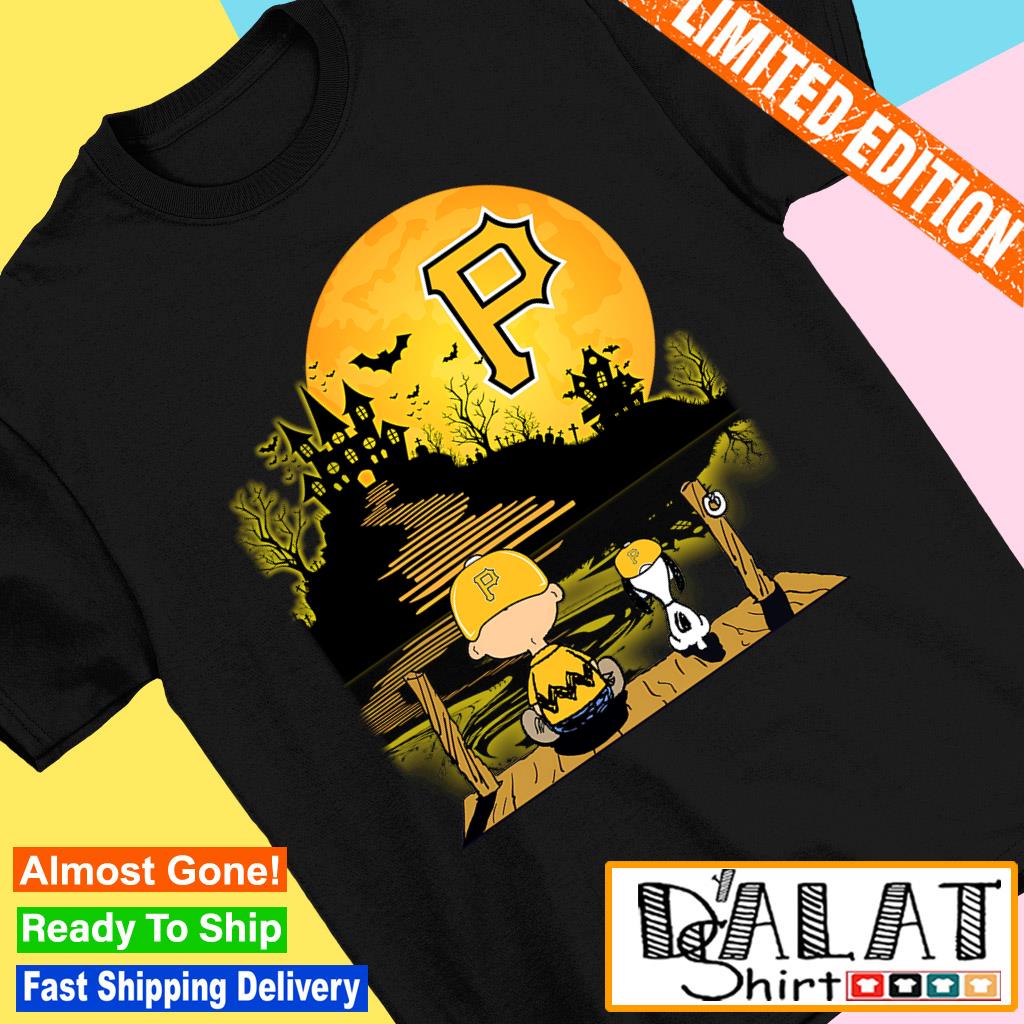 Snoopy See Moon Pittsburgh Steelers Shirt, Charlie Brown And