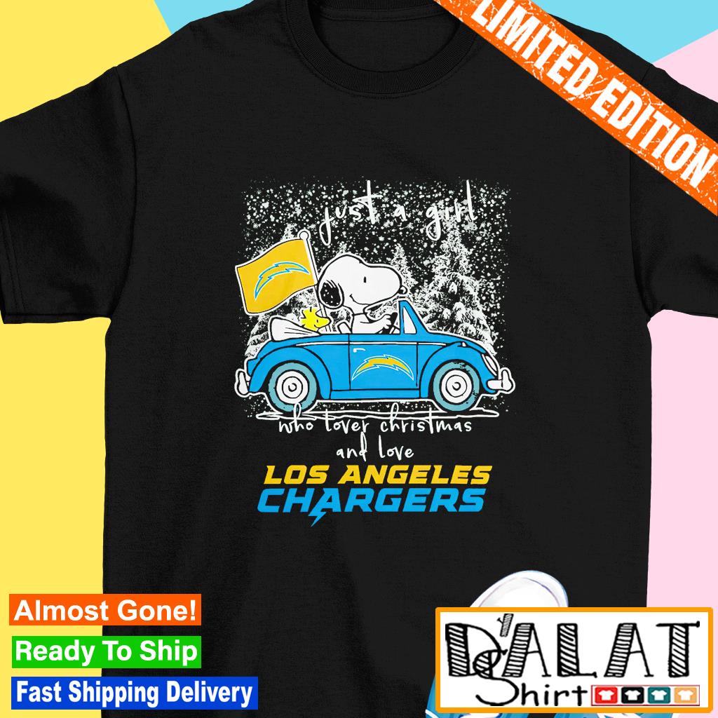 Christmas Snoopy Los Angeles Chargers shirt - Dalatshirt