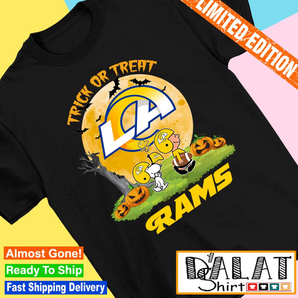 Snoopy Trick Or Treat Halloween Los Angeles Rams Shirt, hoodie, sweater,  long sleeve and tank top