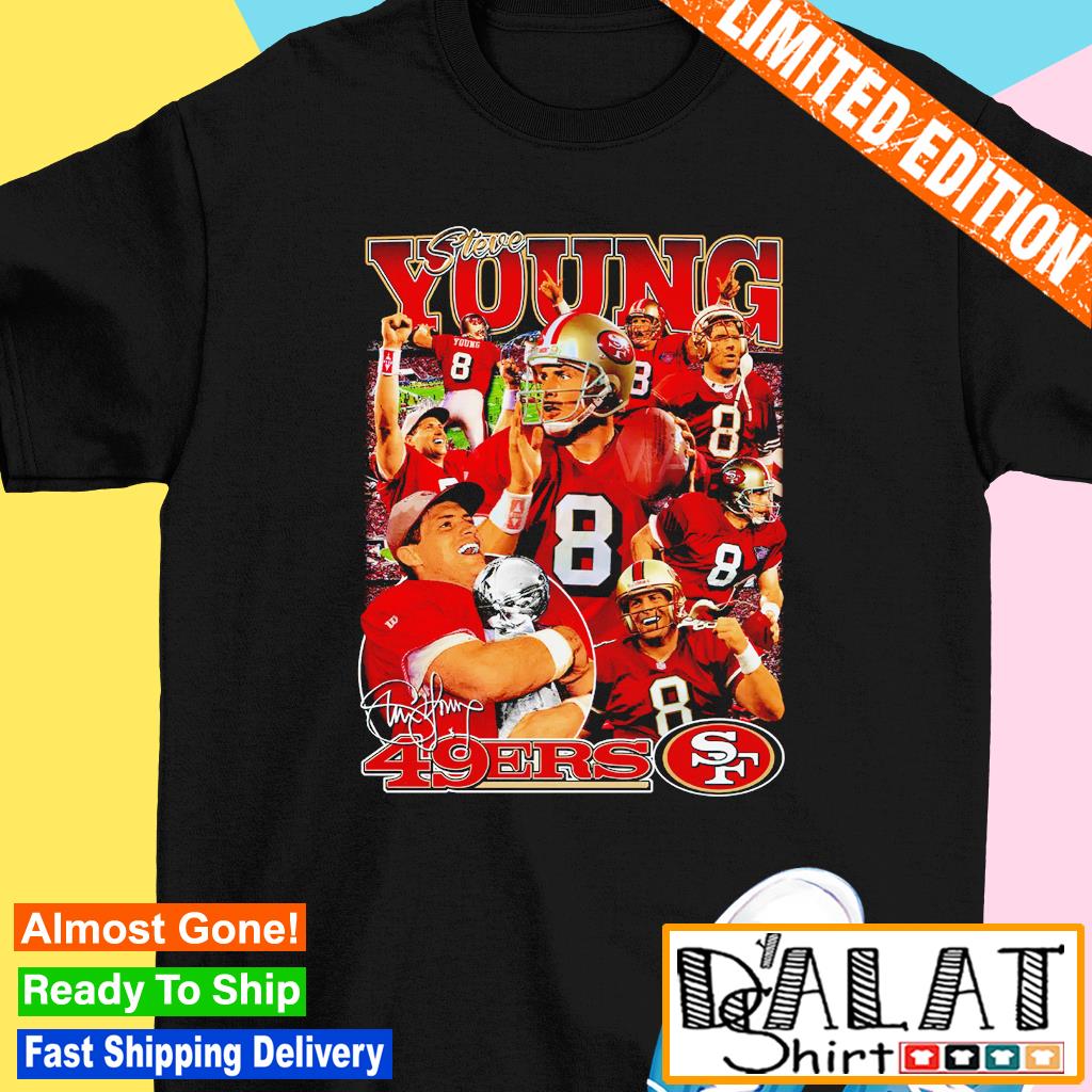 Womens Name & Number Tee San Francisco 49ers Steve Young