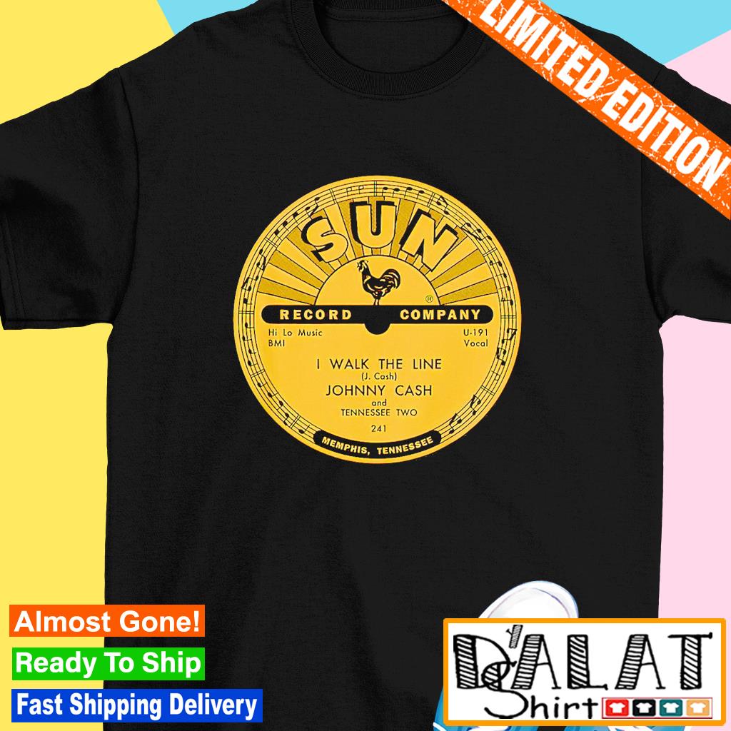 Johnny cash sun outlet records shirt