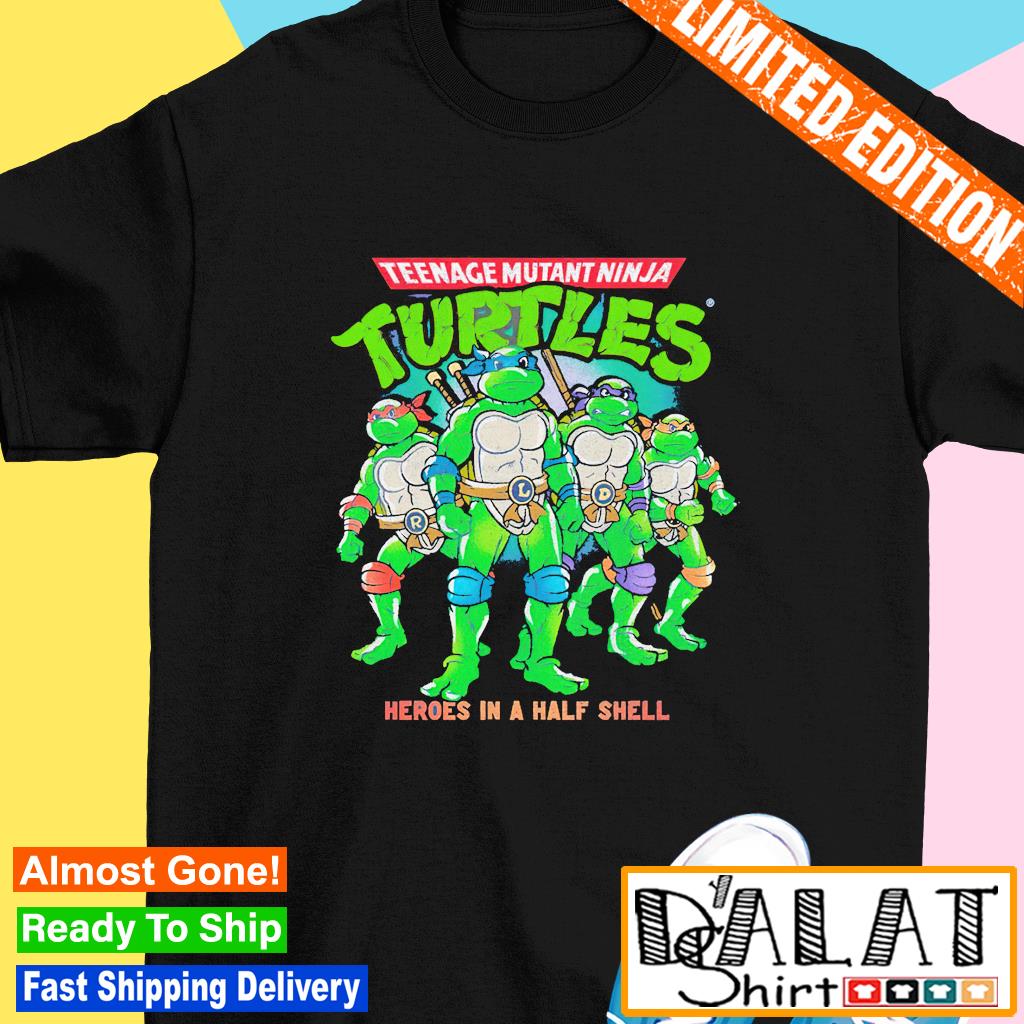 Heroes In A Half Shell Teenage Mutant Ninja Turtles T-Shirt