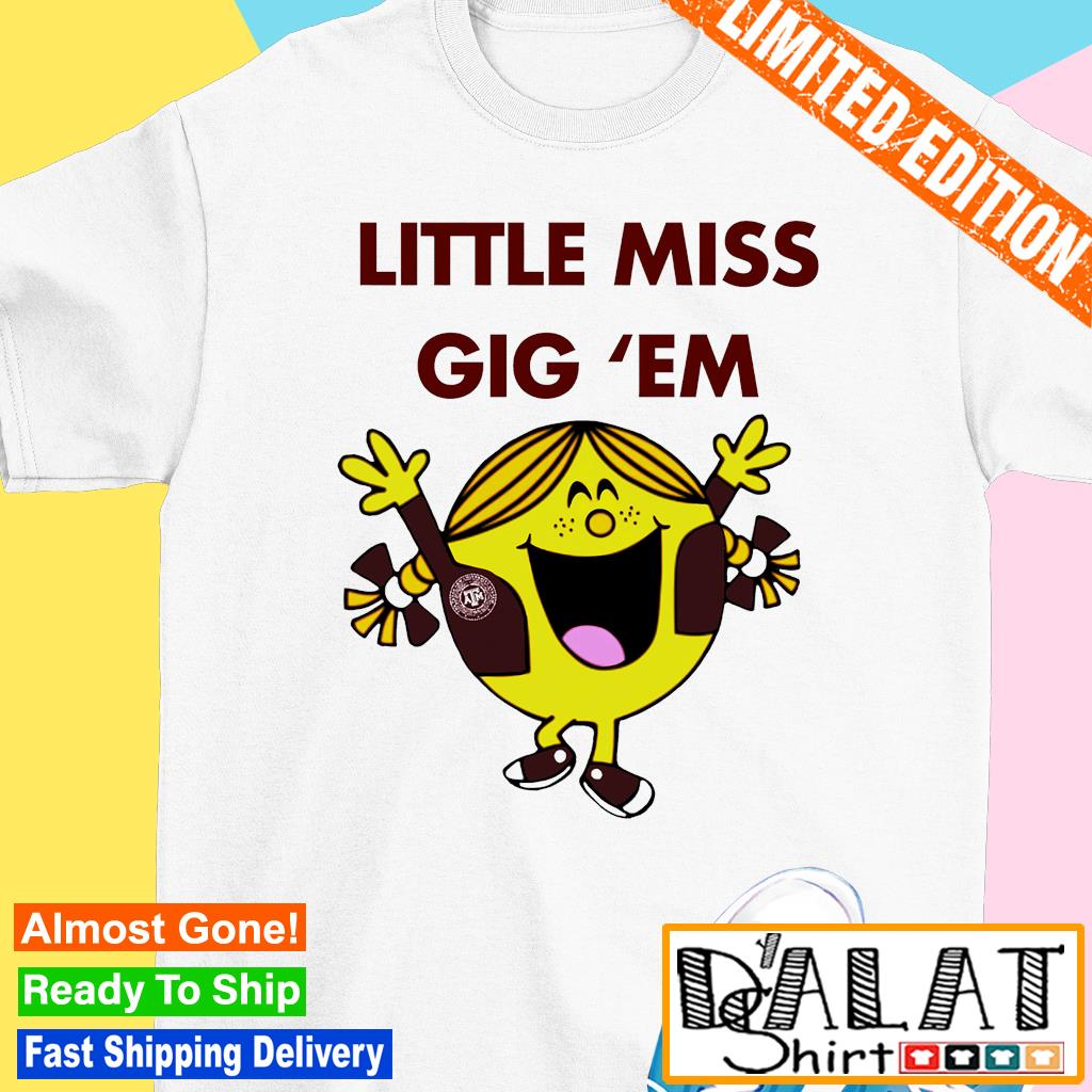 Gig 'Em Aggies On Repeat Yellow T-Shirt