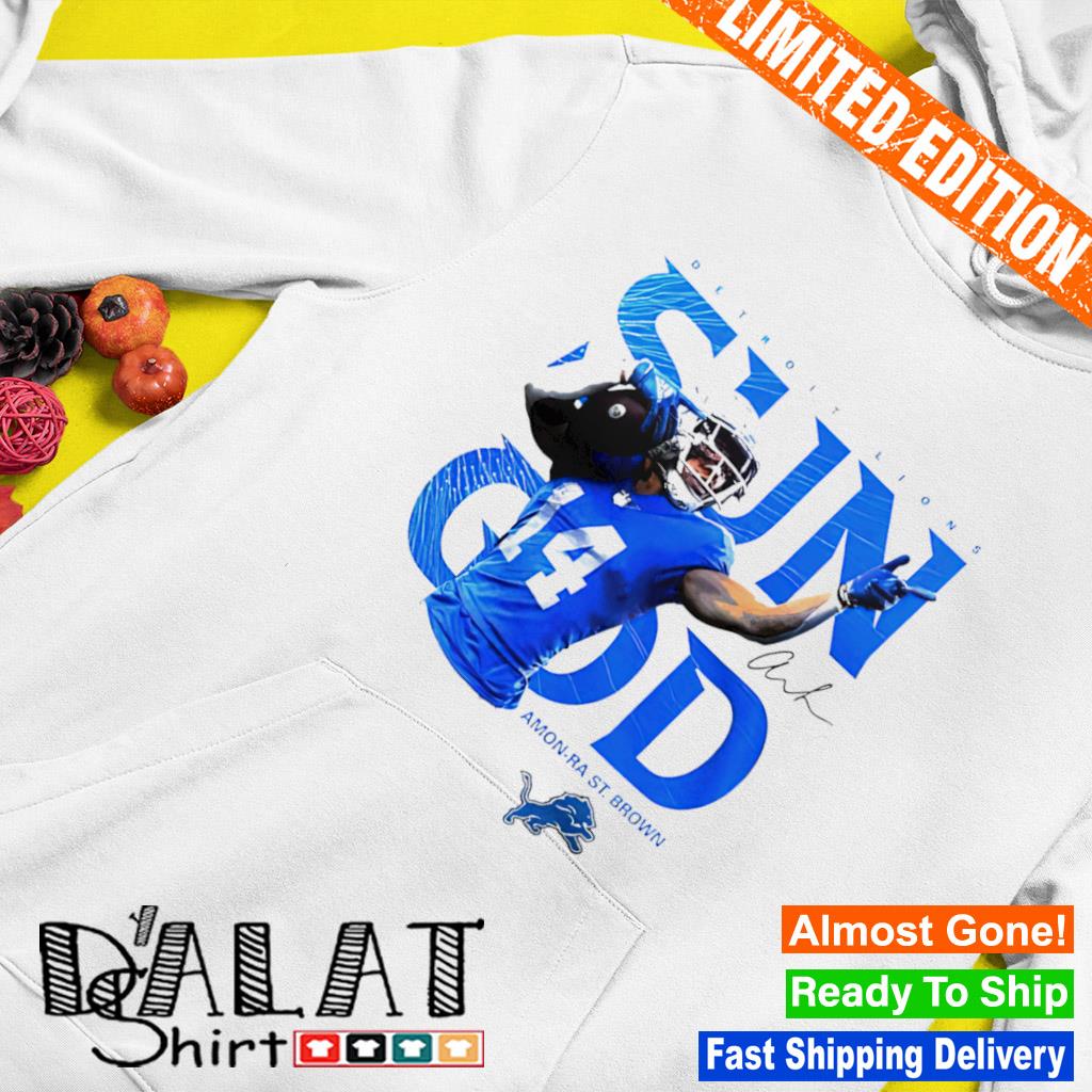 Detroit Lions store: Amon-Ra St. Brown shirts: The Sun God - Pride Of  Detroit