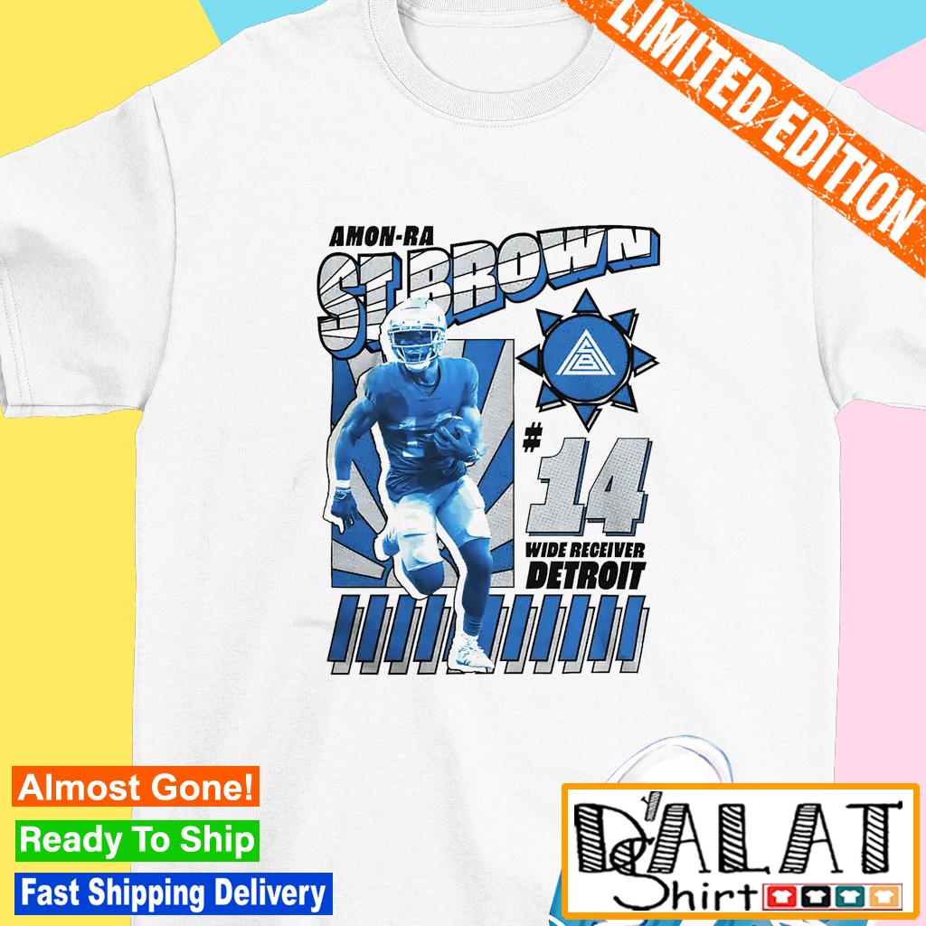 Amon-Ra St. Brown Detroit Lions signature 2023 shirt, hoodie