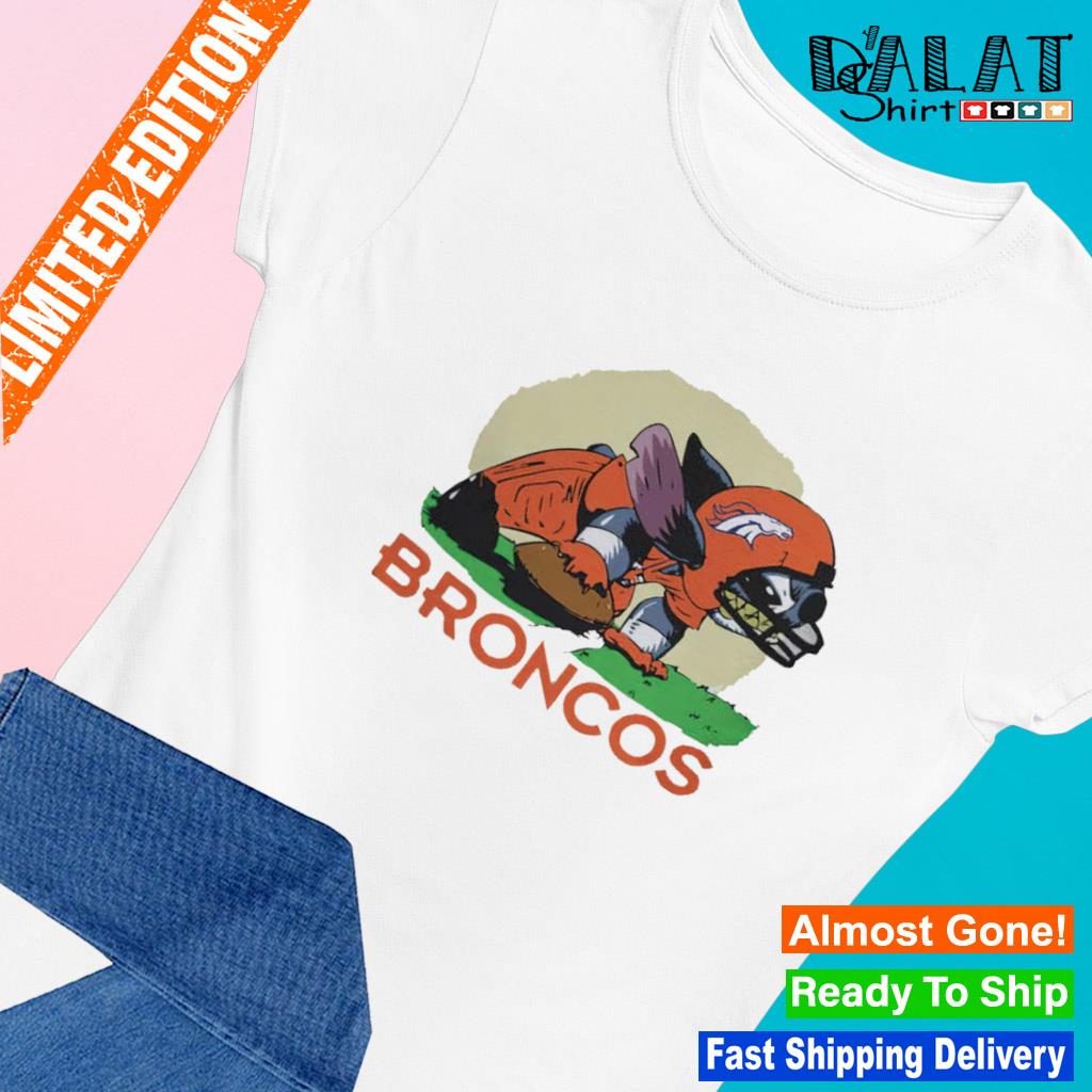 Angry Stitch Denver Broncos Shirt - High-Quality Printed Brand