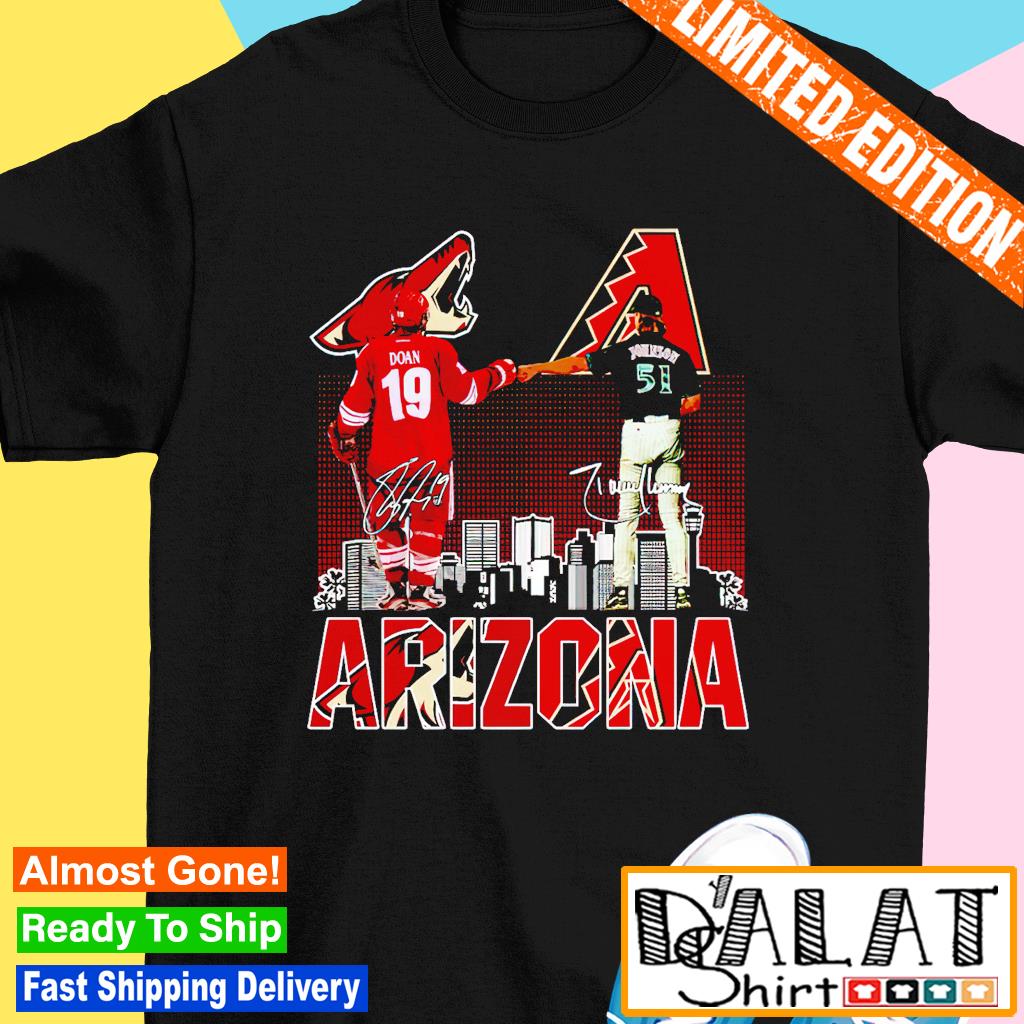 Arizona sport teams Shane Doan Arizona Coyotes and Randy Johnson Arizona  Diamondbacks shirt - Dalatshirt