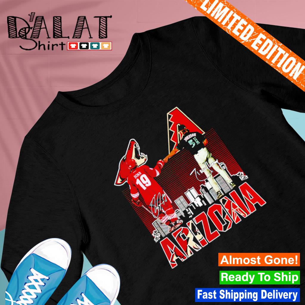 Arizona sport teams Shane Doan Arizona Coyotes and Randy Johnson Arizona  Diamondbacks shirt - Dalatshirt