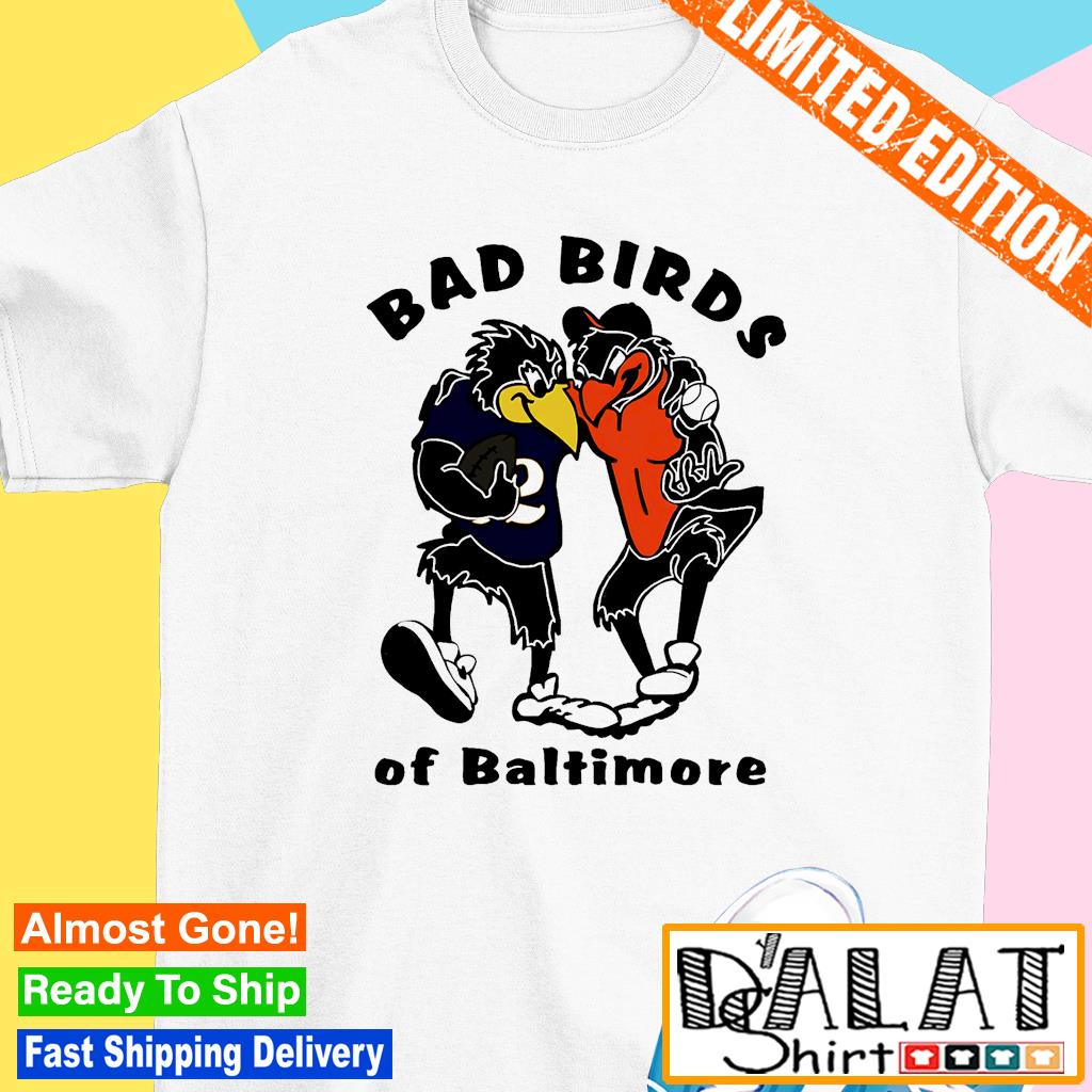 Bad Birds Of Baltimore Orioles Ravens Decal