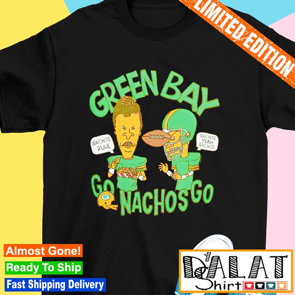 Beavis And Butthead X Green Bay Packers Nachos Shirt - Shibtee