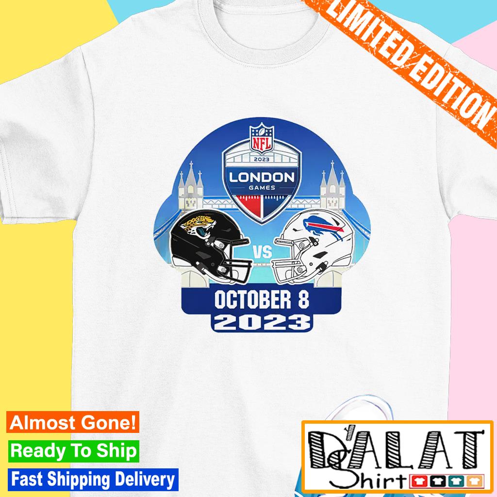 Bills London Game Matchup October 8 2023 Jacksonville Jaguars Vs Buffalo  Bills Shirt