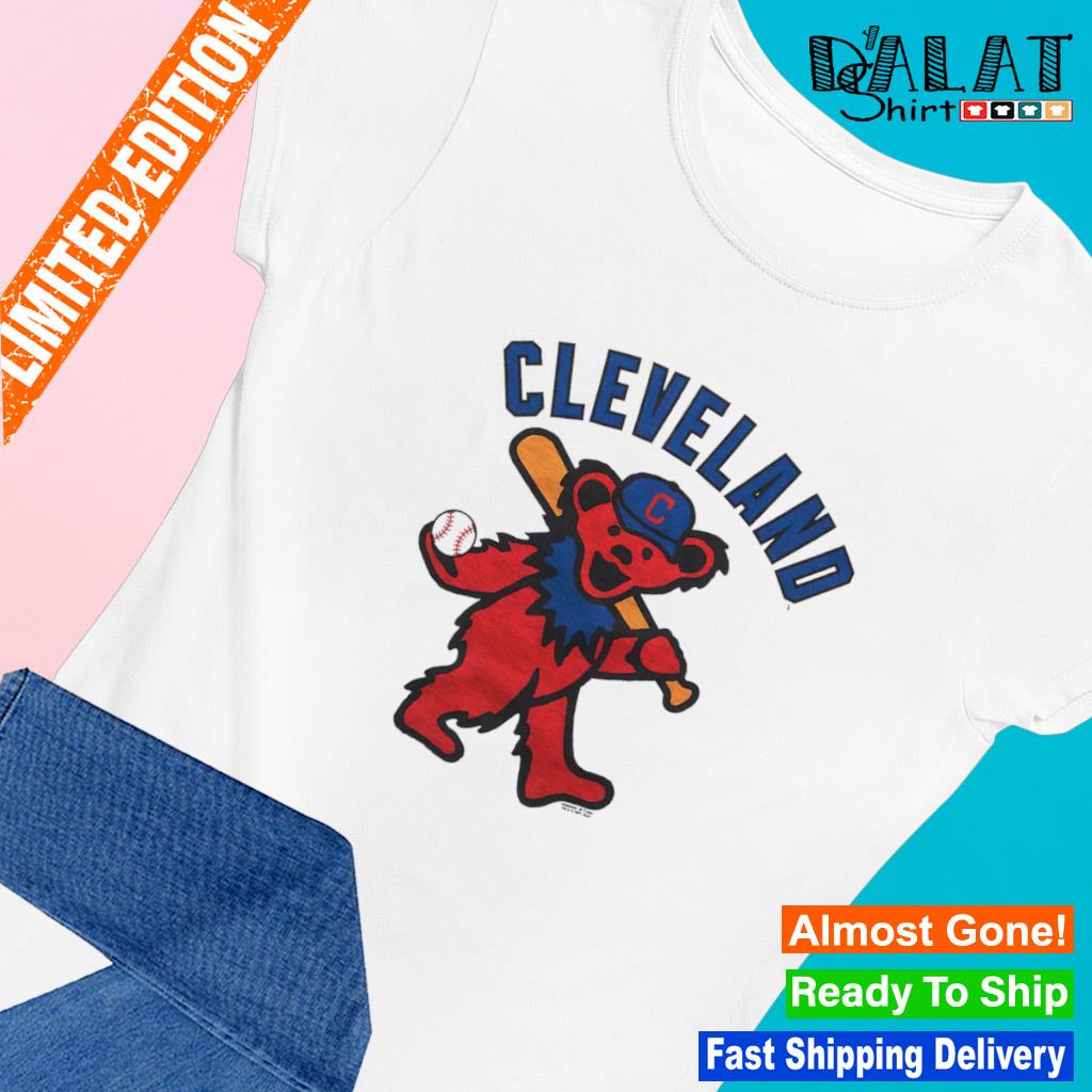 Cleveland Guardians PLEASURES Mascot T-Shirt - Gray