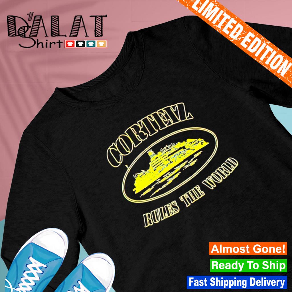 Corteiz Rules The World T-Shirt, Custom prints store