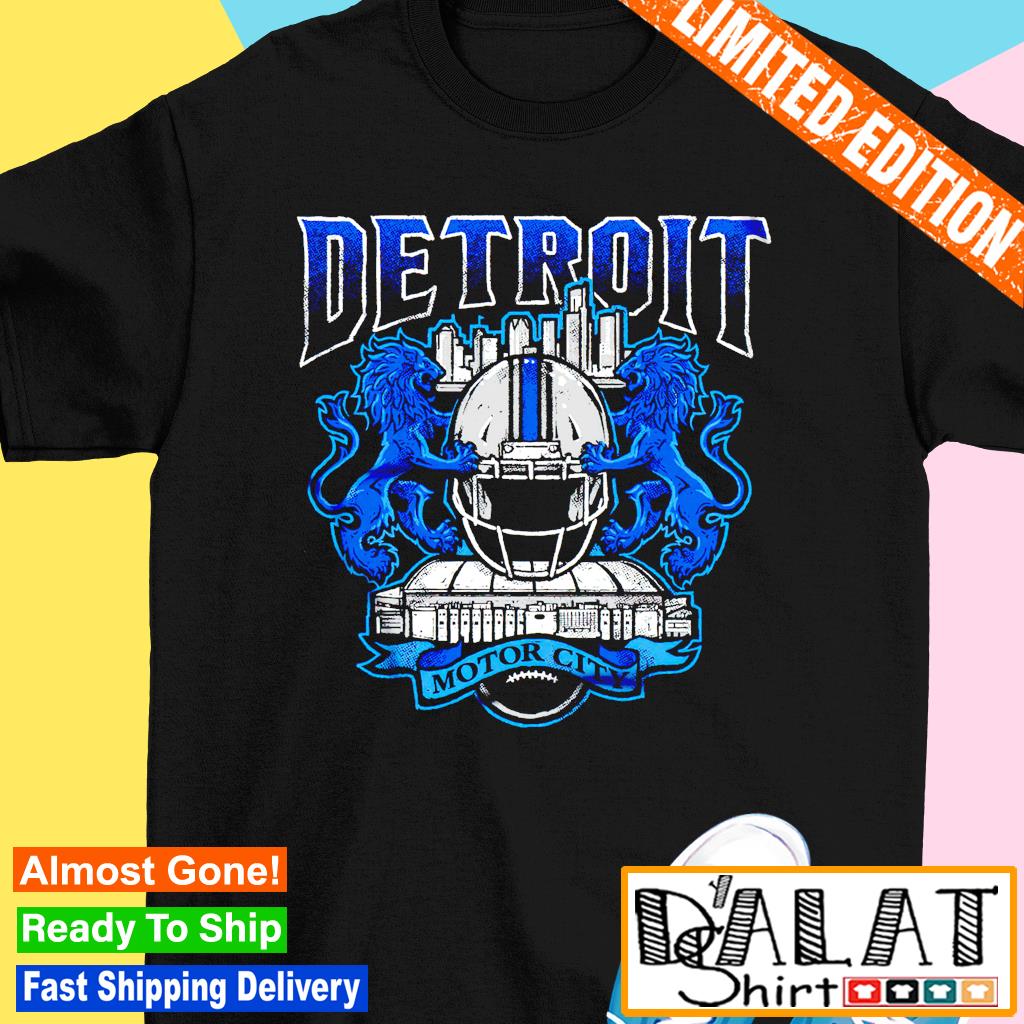 Detroit Lions Motor City Football Helmeshirt