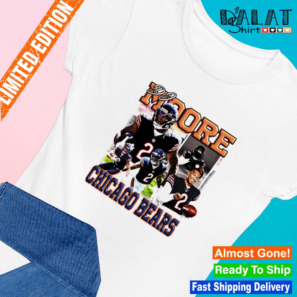 DJ Moore Chicago Bears football shirt, hoodie, sweater, long sleeve and  tank top