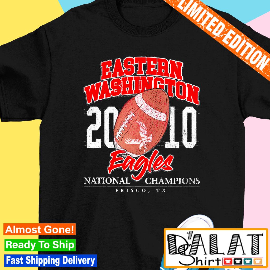 Eastern Washington Eagles National Champions football t shirt M College