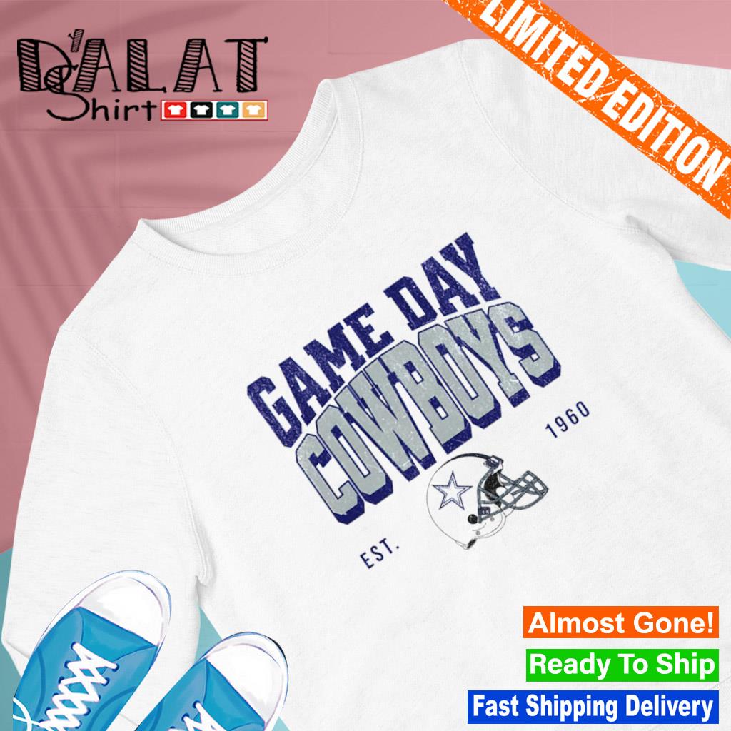 Cowboys Football Shirt, Game Day Cowboys 1960 Shirt, Retro Cowboys Shirt -  Bring Your Ideas, Thoughts And Imaginations Into Reality Today