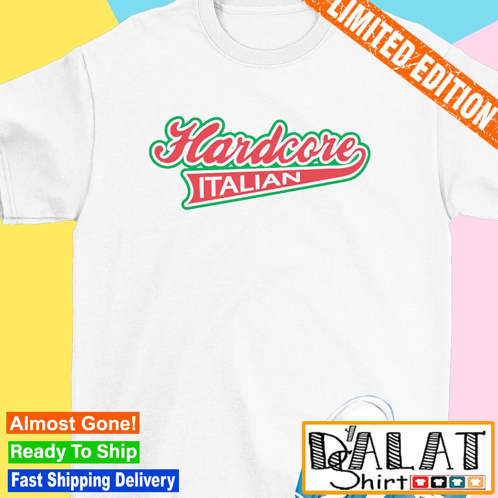 Hardcore Italian baseball tail shirt - Dalatshirt