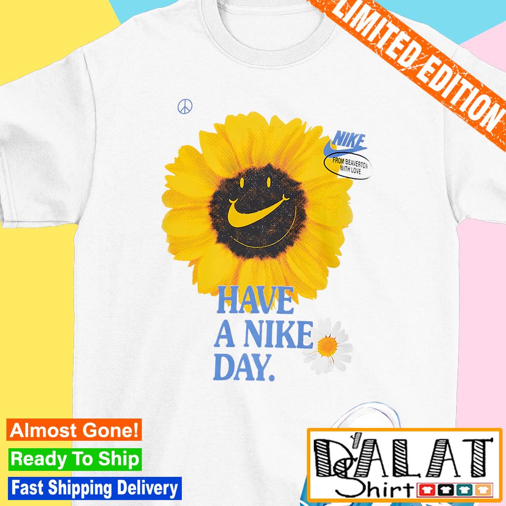 Nike shop sunflower shirt