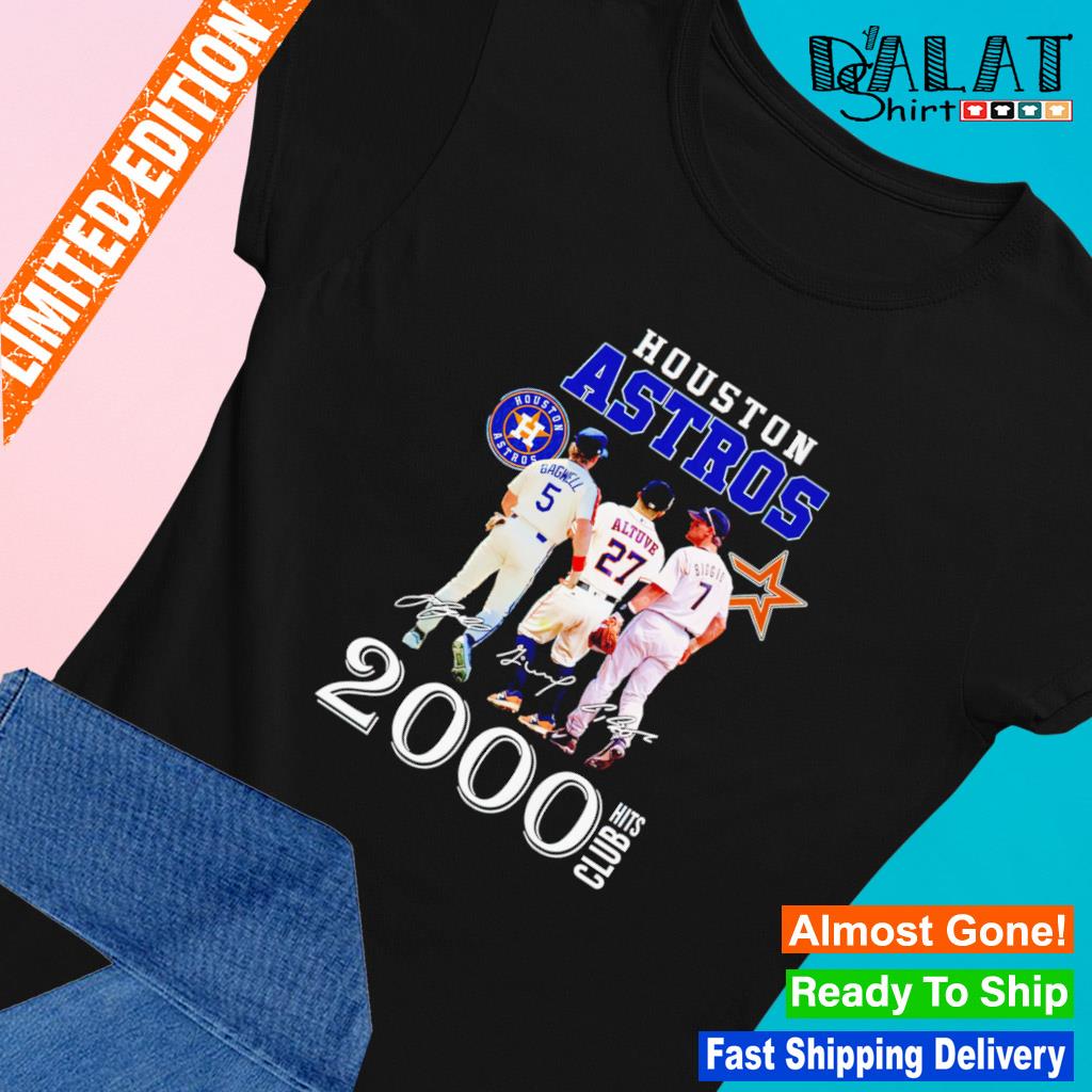 Houston Astros 2000 Hits Club Limited Edition Unisex T-Shirt