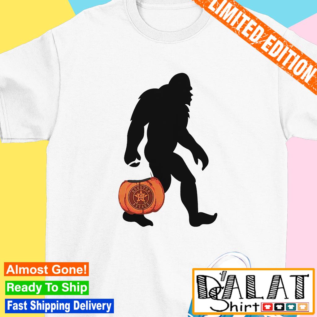 Houston Astros Bigfoot Halloween Shirt