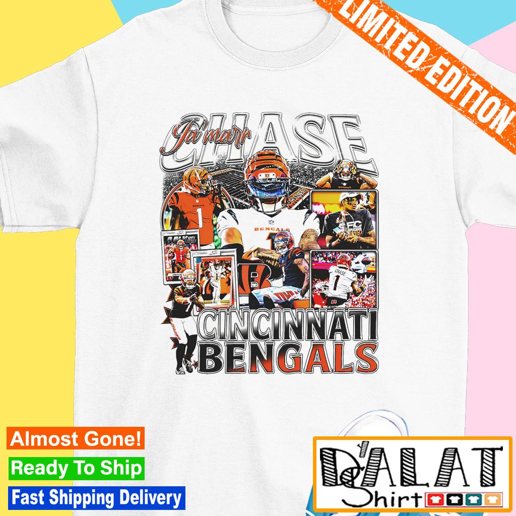 Ja'Marr Chase Cincinnati Bengals football shirt - Dalatshirt