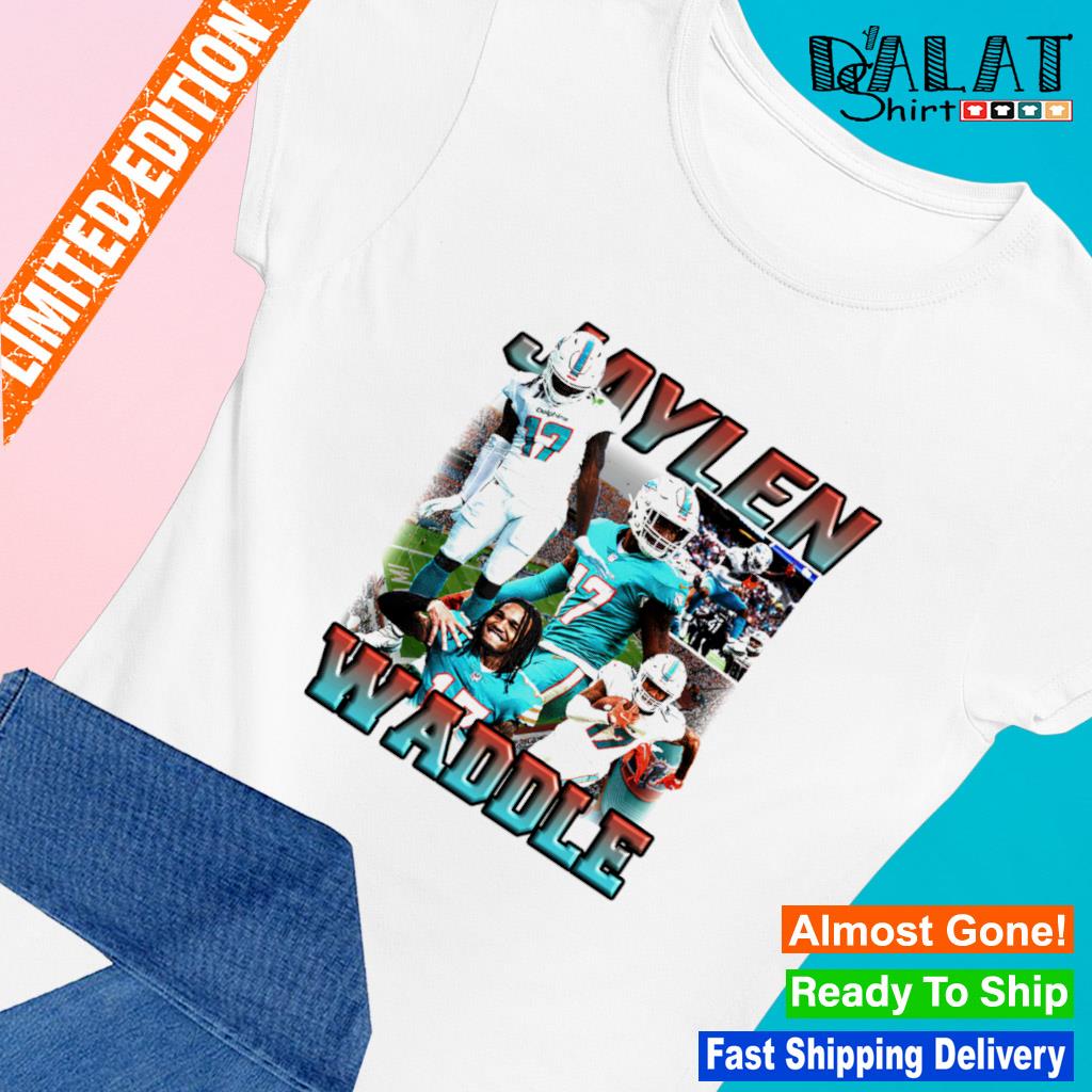 Jaylen Waddle Miami Dolphins football shirt - Dalatshirt