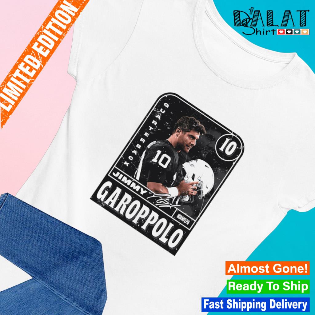 Jimmy Garoppolo quarterback Las Vegas Raiders shirt, hoodie, sweater, long  sleeve and tank top