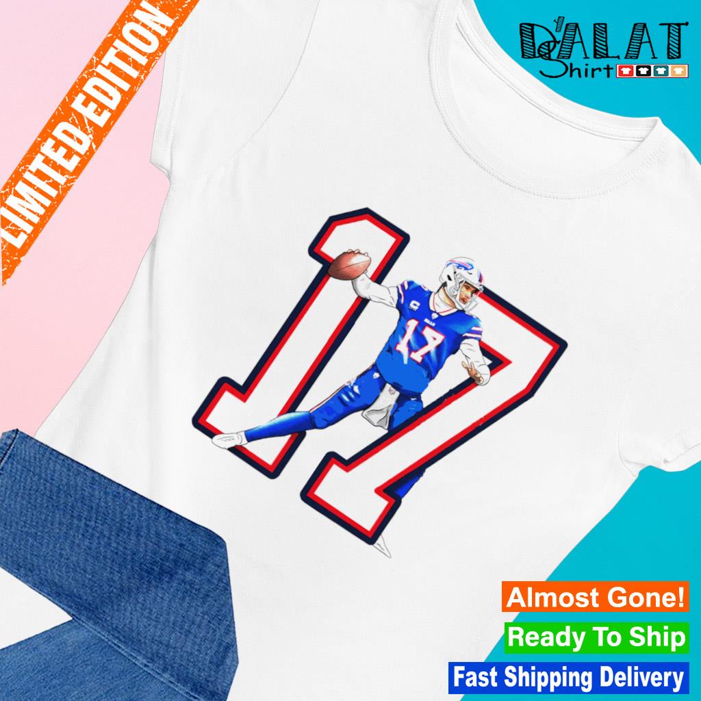 Air 17 Josh Allen Buffalo Bills Unisex T-Shirt - Cattrendtees