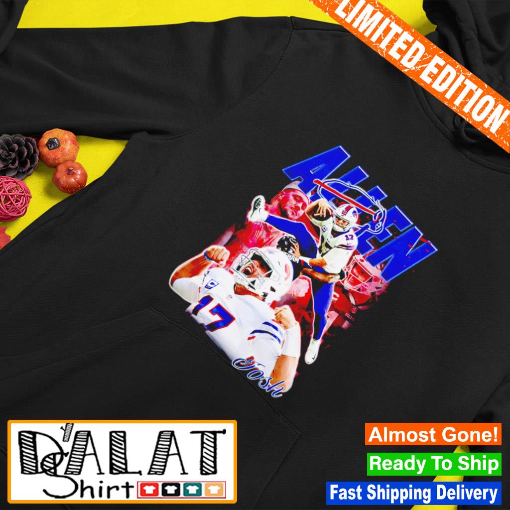 Josh Allen Oh My Football 90s Vintage Style Shirt Tee