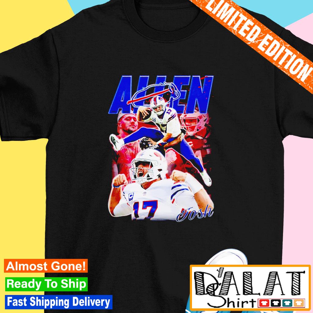 Josh Allen Vintage 90s Unisex Shirt, Sweatshirt