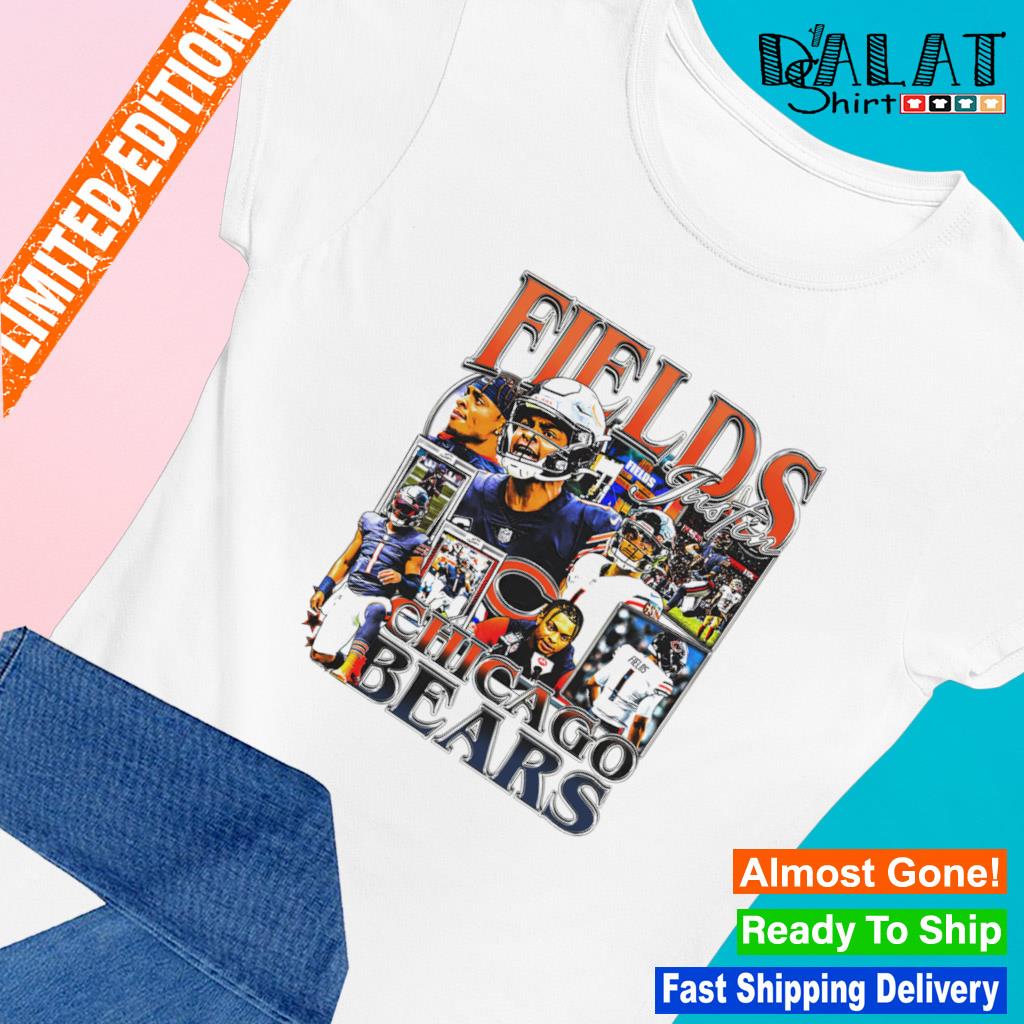 Justin Fields Chicago Bears Football graphic shirt, hoodie, sweater, long  sleeve and tank top