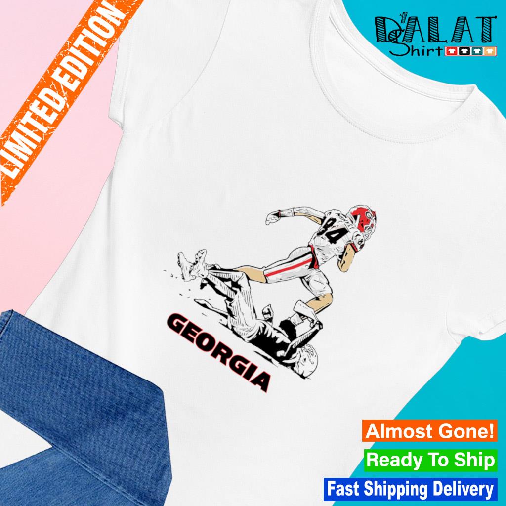 Georgia Football Ladd Mcconkey Superstar Pose T-shirt,Sweater, Hoodie, And  Long Sleeved, Ladies, Tank Top