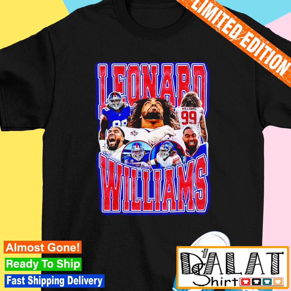Leonard Williams 99 New York Giants vintage shirt - Dalatshirt